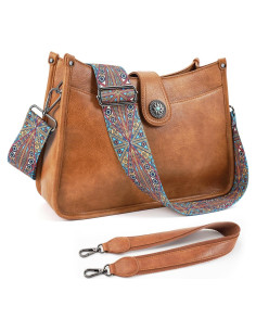 Bolso Hobo de Cuero Vegano APHISON para Mujeres 32.5x24cm