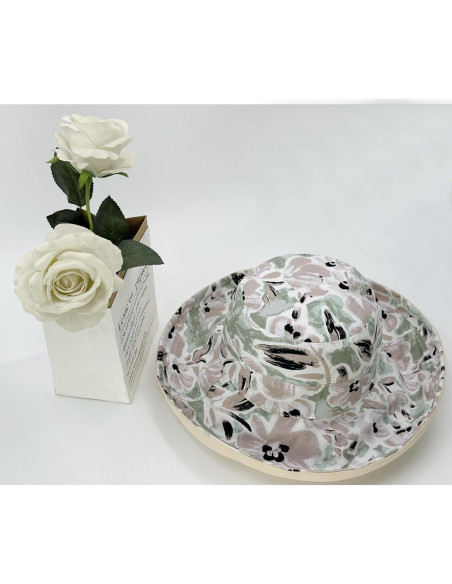 Sombrero de Sol Reversible Vidsel para Mujeres Ala Ancha UV50+