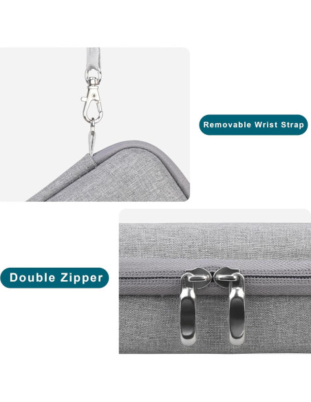 Funda Canboc para Impresora de Etiquetas NELKO P21, Gris