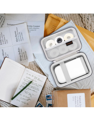 Funda Canboc para Impresora de Etiquetas NELKO P21, Gris