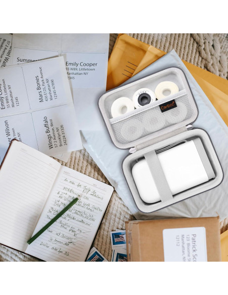 Funda Canboc para Impresora de Etiquetas NELKO P21, Gris