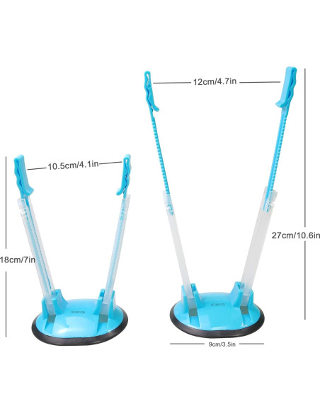 Soporte Baggy para Bolsas de Congelador Hompon - 6 Piezas