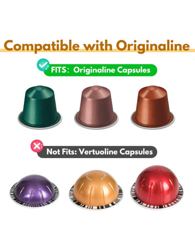 Tapas de Aluminio Reutilizables Oifyx para Nespresso 120 Unidades