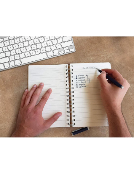 Cuadernos Espiral A5 le vent - 200 Páginas - Papel 100gsm