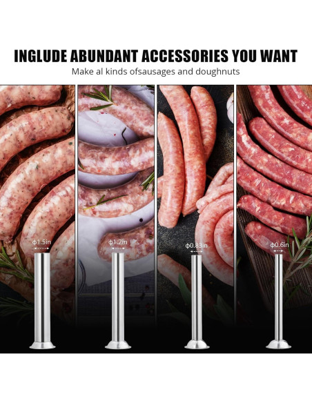 Fabricante de Salchichas GarveeTech 3L Acero Inoxidable Manual