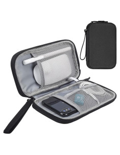 Bolsa Organizador de Accesorios Electrónicos Qinntono Negra