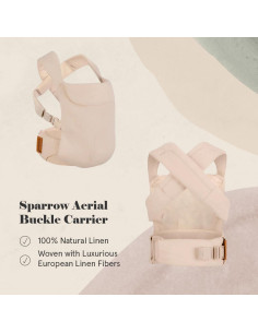 Transportador Aéreo WildBird Pequeño Lino Natural 3.2-20.4 kg 2