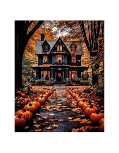 Pintura por Números HITO Halloween 40x50 cm para Adultos