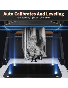 Impresora 3D de Resina MALYAN S100 Mini 2K LCD 5.5" Alta Precisión 2