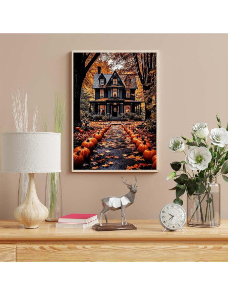 Pintura por Números HITO Halloween 40x50 cm para Adultos Pintura por Números HITO Halloween 40x50 cm para Adultos