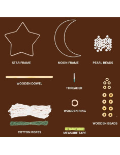 Kit de Manualidades DIY Macramé Miracle K - 4 Proyectos 2