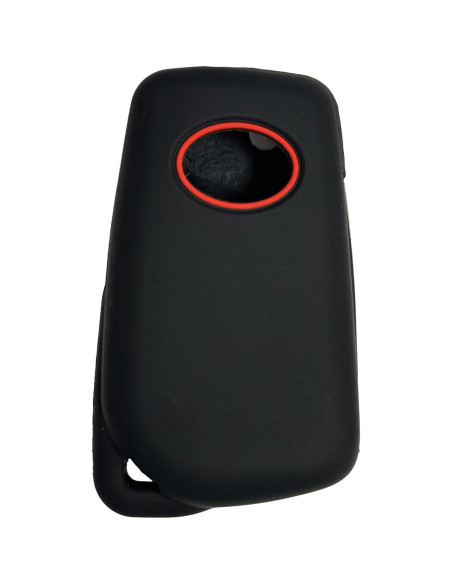 Cubierta de Llave de Silicona Toyota 3 Botones WeemeeLuv Negro