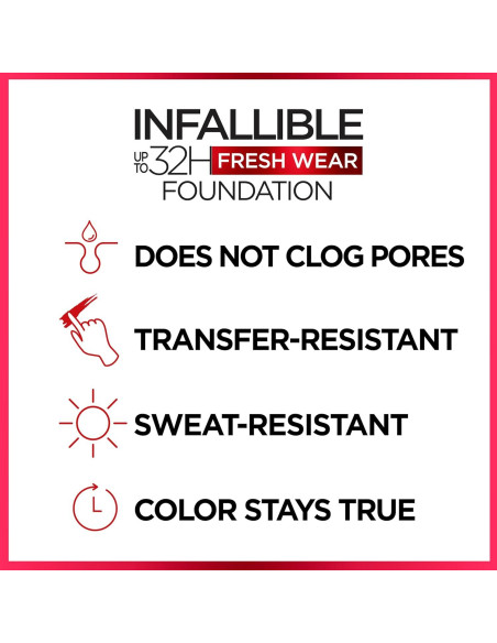 Base de Maquillaje L'Oreal Paris Infallible 520 Sienna 29.57 ml