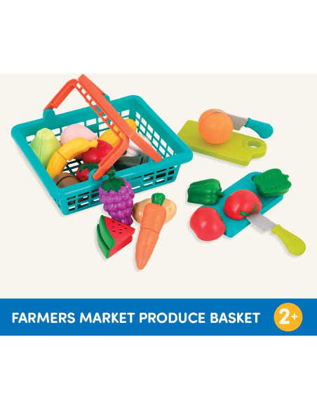 Juego de Comida de Juguete Battat 37 Pcs para Niños 3+