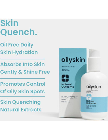 Gel Hidratante Facial Sin Aceite Natural Outcome 113 g