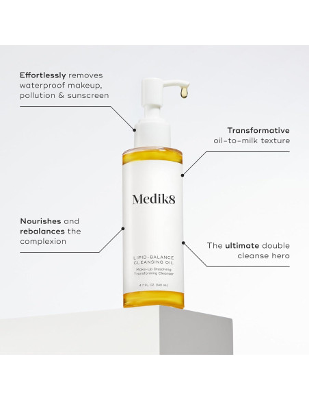 Limpiador Facial Aceite Equilibrante Medik8 133.2 g - Hidratante