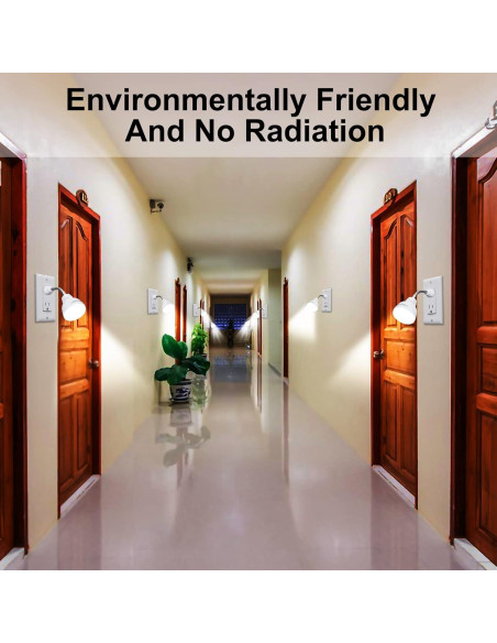 Luz Nocturna LED con Sensor de Movimiento DEKELIY 5W Blanca