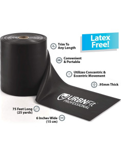 Bandas de Resistencia URBNFit 25 Yardas Extra Fuerte TPE 2