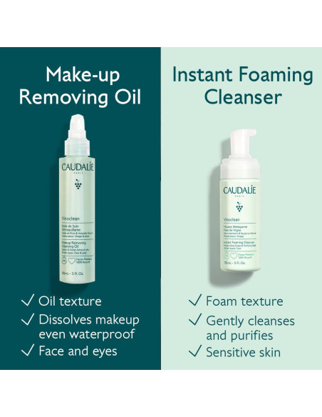 Aceite Limpiador Desmaquillante Caudalie Vinoclean 148 ml Aceite Limpiador Desmaquillante Caudalie Vinoclean 148 ml