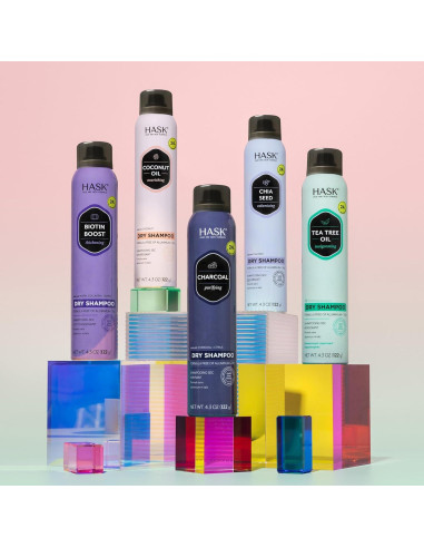 Champú Seco Voluminizador HASK Semilla de Chía 230g