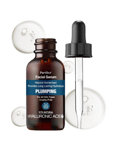 Suero Facial Hidratante Purifect 30ml Ácido Hialurónico Vitamina E