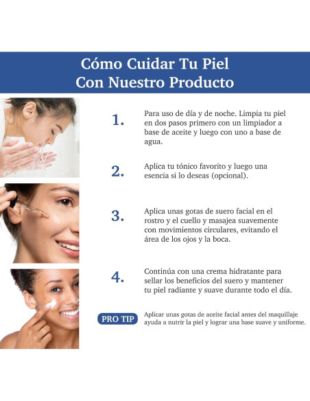 Suero Facial Hidratante Purifect 30ml Ácido Hialurónico Vitamina E