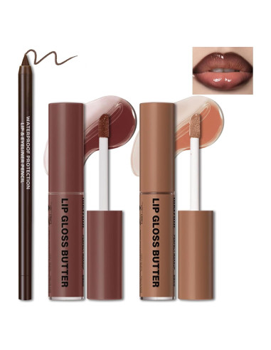 Kit de Labios Hidratante Nourishing 2 Colores Brillo Labial