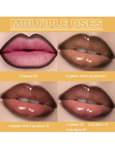 Kit de Labios Hidratante Nourishing 2 Colores Brillo Labial