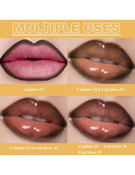 Kit de Labios Hidratante Nourishing 2 Colores Brillo Labial