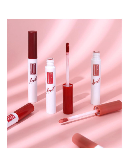 Set de Labiales Líquidos Mate HUDABABY - 6 Colores Duraderos Set de Labiales Líquidos Mate HUDABABY - 6 Colores Duraderos