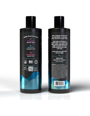 Baño de Burbuja Eucalipto y Menta OOZE 473ml - Relajante