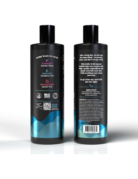 Baño de Burbuja Eucalipto y Menta OOZE 473ml - Relajante