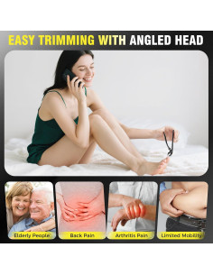 Cortauñas Ergonomico HANDWENG para Uñas Gruesas - Negro 2