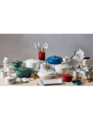 Olla Holandesa Redonda Le Creuset 3.3L Esmaltada Blanca