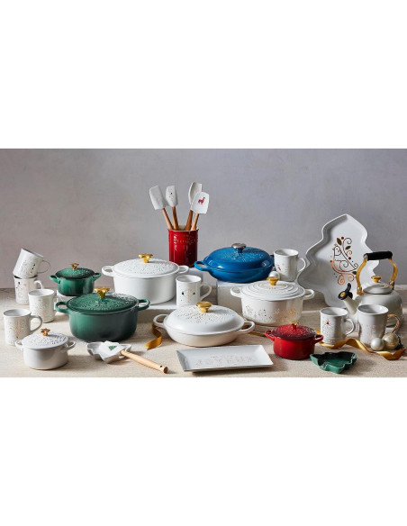 Olla Holandesa Redonda Le Creuset 3.3L Esmaltada Blanca