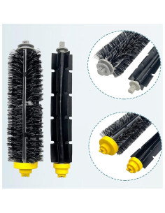 3 Juegos de Cepillos de Repuesto para iRobot Roomba 600 y 700 2