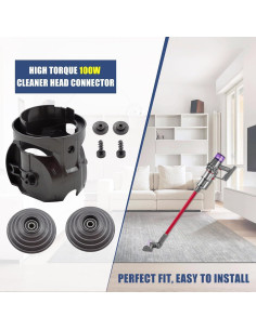 Piezas de Repuesto Aspiradora Dyson V10 V11 V15 - Ruedas y Conector 2