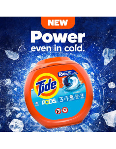Tide PODS Jabón Detergente para Ropa 112 unidades Brisa Limpia 2
