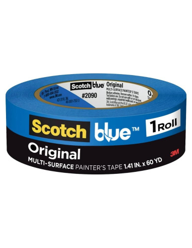 Cinta de Pintura Multi-Superficie ScotchBlue 1.41" x 18.29m Azul