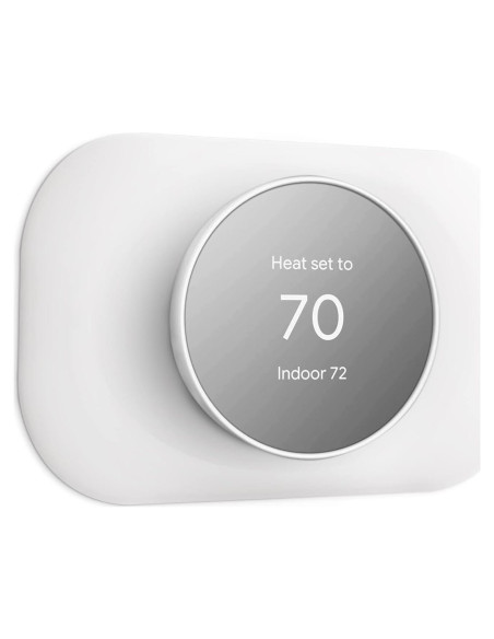 Placa de Pared para Termostato Nest Petrichor GWPC-01 Blanca