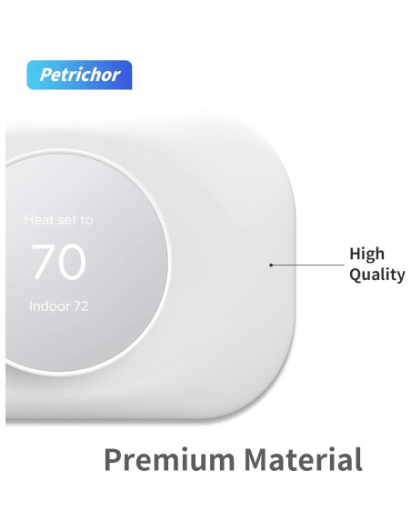Placa de Pared para Termostato Nest Petrichor GWPC-01 Blanca