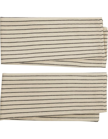 Juego de 2 Toallas de Cocina Piper Classics Rayas Vintage 48x71 cm