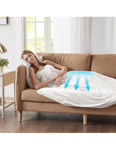 Manta con Peso 6.8 kg Grados de Comodidad 152x203 cm Sherpa