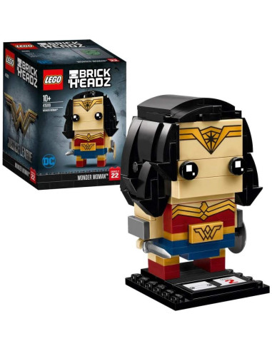 LEGO BrickHeadz Wonder Woman 41599 - Muñeca Construible 138.9g