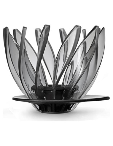 Cafetera Goteo Hario V60 Suiren 02 Negro Transparente 210g