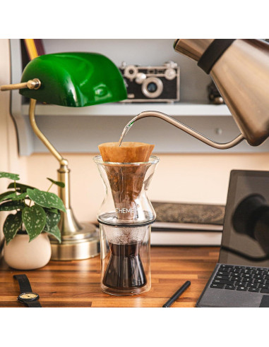 Cafetera Chemex Funnex 6 Tazas Vidrio Borosilicato Manual