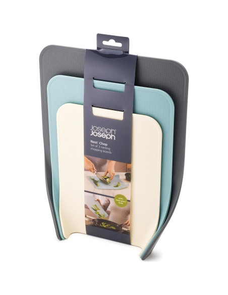 Conjunto de tablas de cortar apilables Joseph Joseph 3 piezas