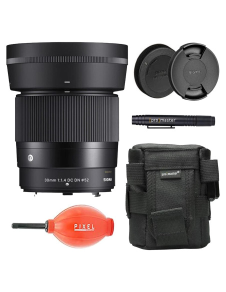 Lente Sigma 30mm f/1.4 DC DN para Nikon Z - Accesorios Incluidos Lente Sigma 30mm f/1.4 DC DN para Nikon Z - Accesorios Incluidos