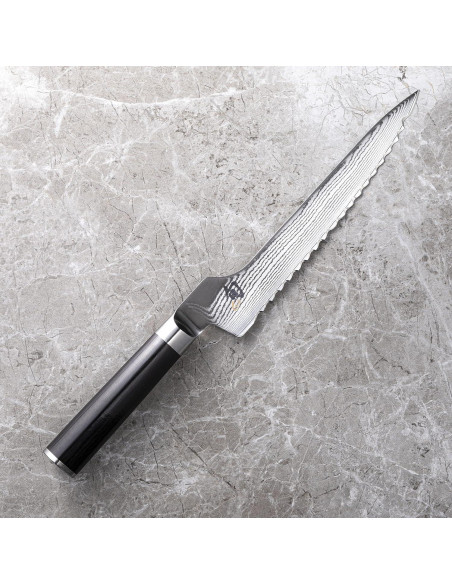 Cuchillo de Pan Dentado Shun Classic 21 cm Acero Damasco Cuchillo de Pan Dentado Shun Classic 21 cm Acero Damasco