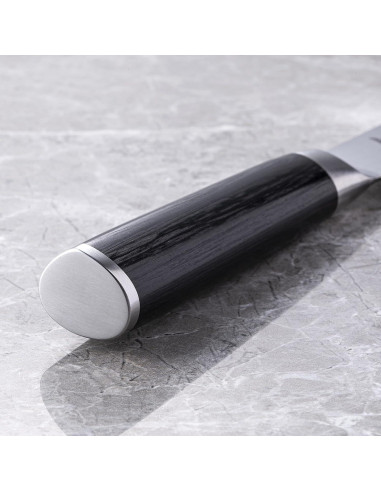 Cuchillo de Pan Dentado Shun Classic 21 cm Acero Damasco